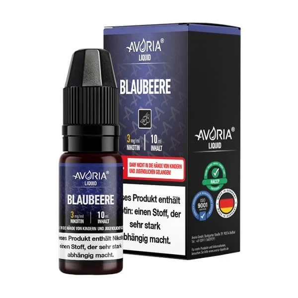 Blaubeere Liquid (Avoria), 10 ml