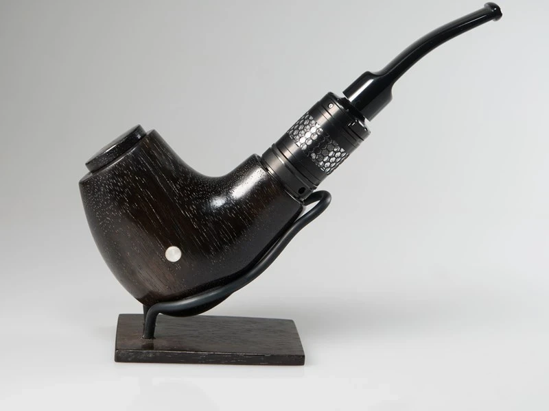 E-Pfeife LUNA, cordovan