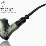 Fantasy E-Pfeife Qildor Ocean No35 im Gandalf-Design, A-Pappel-Maserholz, Symplex-Wood, feingeschliffen, Premium-Finish.