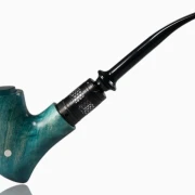 Fantasy E-Pfeife Qildor Coral No19A im Gandalf-Design, A-Pappel-Maserholz, Hybrid-Wood, feingeschliffen, Premium-Finish.