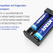 Ladegerät Xtar MC2 Plus (USB)