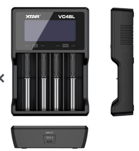 Ladegerät Xtar VC4SL QC3.0  (USB)