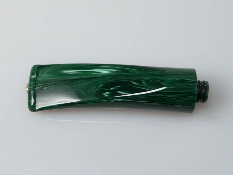 Mundstück Verlauf 66, grün-creme