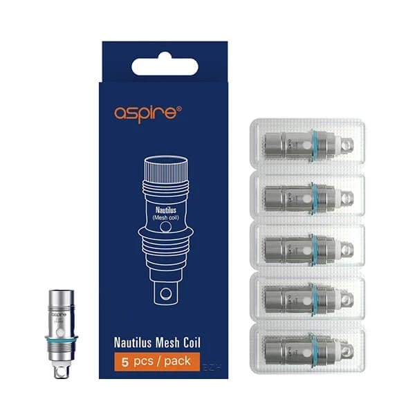 Nautilus Mesh Coils 1,0 Ohm (5Stck.)