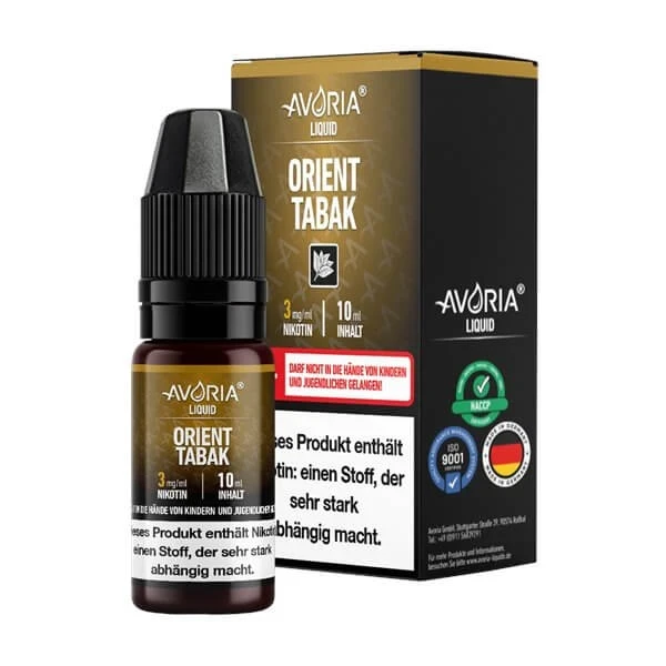 Orient Tabak Liquid (Avoria), 10 ml